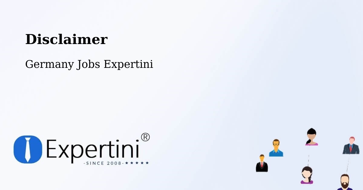 Disclaimer – Göda - Germany Jobs Expertini