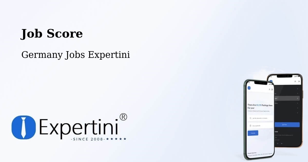 Job Score & Job Description Score Tool – Göda - Germany Jobs Expertini
